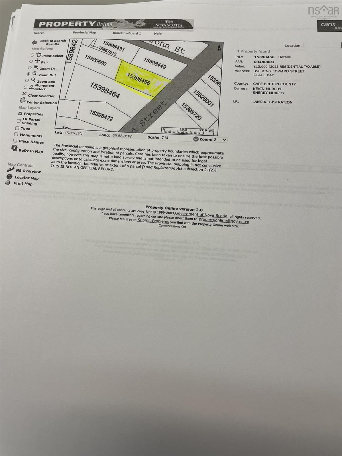 356 king edward Street, Glace Bay, (MLS® 202304103) RE/MAX nova